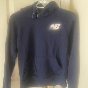 Navy sweatshirt, New Balance size small